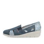 náhled Dámské mokasíny RIEKER L5358-12 modrá S6
