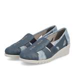 náhled Dámské mokasíny RIEKER L5358-12 modrá S6