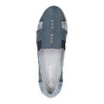 náhled Dámské mokasíny RIEKER L5358-12 modrá S6