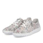 náhled Dámské polobotky RIEKER M2306-92 šedá S6