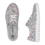 náhled Dámské polobotky RIEKER M2306-92 šedá S6