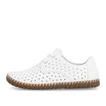 náhled Dámské polobotky RIEKER M2801-80 bílá S6