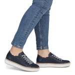 náhled Dámské polobotky RIEKER M2902-14 modrá S6