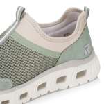 náhled Dámské tenisky RIEKER M6077-52 zelená S6