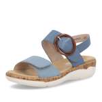 detail Dámske sandále REMONTE R6853-15 modrá S6