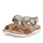 náhled Dámské sandály REMONTE R6853-24 hnědá S6