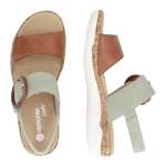 náhled Dámské sandály REMONTE R6853-24 hnědá S6