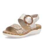 detail Dámske sandále REMONTE R6853-94 zlatá S6