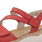 náhled Dámské sandály REMONTE R6860-33 červená S6