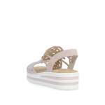 náhled Dámské sandály RIEKER V0241-31 růžová S6