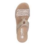 náhled Dámské nazouváky RIEKER V06P9-60 béžová S6