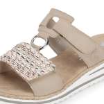 náhled Dámské nazouváky RIEKER V06P9-60 béžová S6