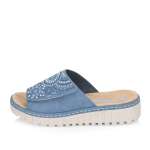 náhled Dámské nazouváky RIEKER V1395-14 modrá S6