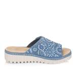 náhled Dámské nazouváky RIEKER V1395-14 modrá S6