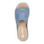 náhled Dámské nazouváky RIEKER V1395-14 modrá S6