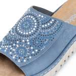 náhled Dámské nazouváky RIEKER V1395-14 modrá S6