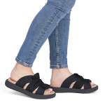 náhled Dámské nazouváky RIEKER V1550-00 černá S6