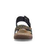 náhľad Dámske šľapky RIEKER V2392-24 hnedá S6