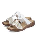 náhled Dámské nazouváky RIEKER V2864-80 bílá S6