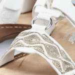 náhled Dámské nazouváky RIEKER V2864-80 bílá S6