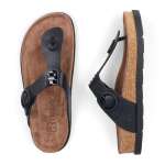 náhled Dámské žabky RIEKER V3150-00 černá S6