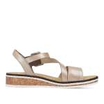 náhled Dámské sandály RIEKER V3660-61 béžová S6
