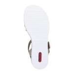 náhled Dámské sandály RIEKER V3660-61 béžová S6