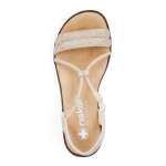 náhled Dámské sandály RIEKER V3671-62 béžová S6