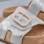 náhled Dámské nazouváky RIEKER V4053-40 stříbrná S6