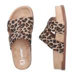 náhled Dámské nazouváky RIEKER V4088-60 béžová S6