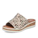 náhled Dámské nazouváky RIEKER V4188-60 béžová S6