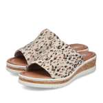 náhled Dámské nazouváky RIEKER V4188-60 béžová S6