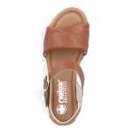 náhled Dámské sandály RIEKER V4191-24 hnědá S6
