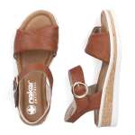 náhled Dámské sandály RIEKER V4191-24 hnědá S6