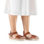 náhled Dámské sandály RIEKER V4191-24 hnědá S6