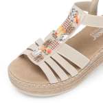 náhled Dámské sandály RIEKER V4557-62 béžová S6