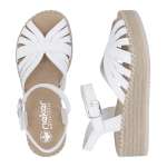 náhled Dámské sandály RIEKER V4558-80 bílá S6