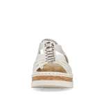 náhled Dámské sandály RIEKER V4918-90 stříbrná S6