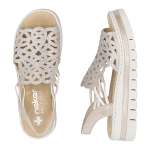 náhled Dámské sandály RIEKER V4941-60 béžová S6