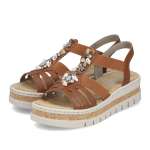 náhled Dámské sandály RIEKER V4949-24 hnědá S6