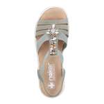 náhľad Dámske sandále RIEKER V4949-52 zelená S6