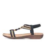 náhled Dámské sandály RIEKER V7564-00 černá S6