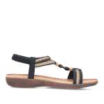 náhled Dámské sandály RIEKER V7564-00 černá S6