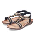 náhled Dámské sandály RIEKER V7564-00 černá S6