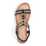 náhled Dámské sandály RIEKER V7564-00 černá S6