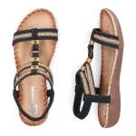 náhled Dámské sandály RIEKER V7564-00 černá S6