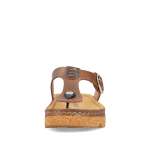 náhled Dámské žabky RIEKER V8750-22 hnědá S6