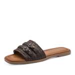 detail Dámské nazouváky TAMARIS 27134-46-304 hnědá S6