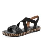 detail Dámské sandály TAMARIS 28110-44-0A1 černá S6