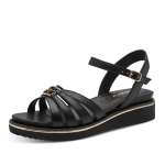 detail Dámské sandály TAMARIS 28242-46-001 černá S6